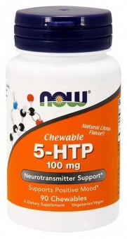 NOW 5-HTP 100 мг CHEWABLE 